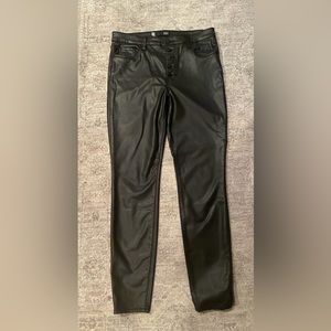 Kut from the Kloth coated black jeans
